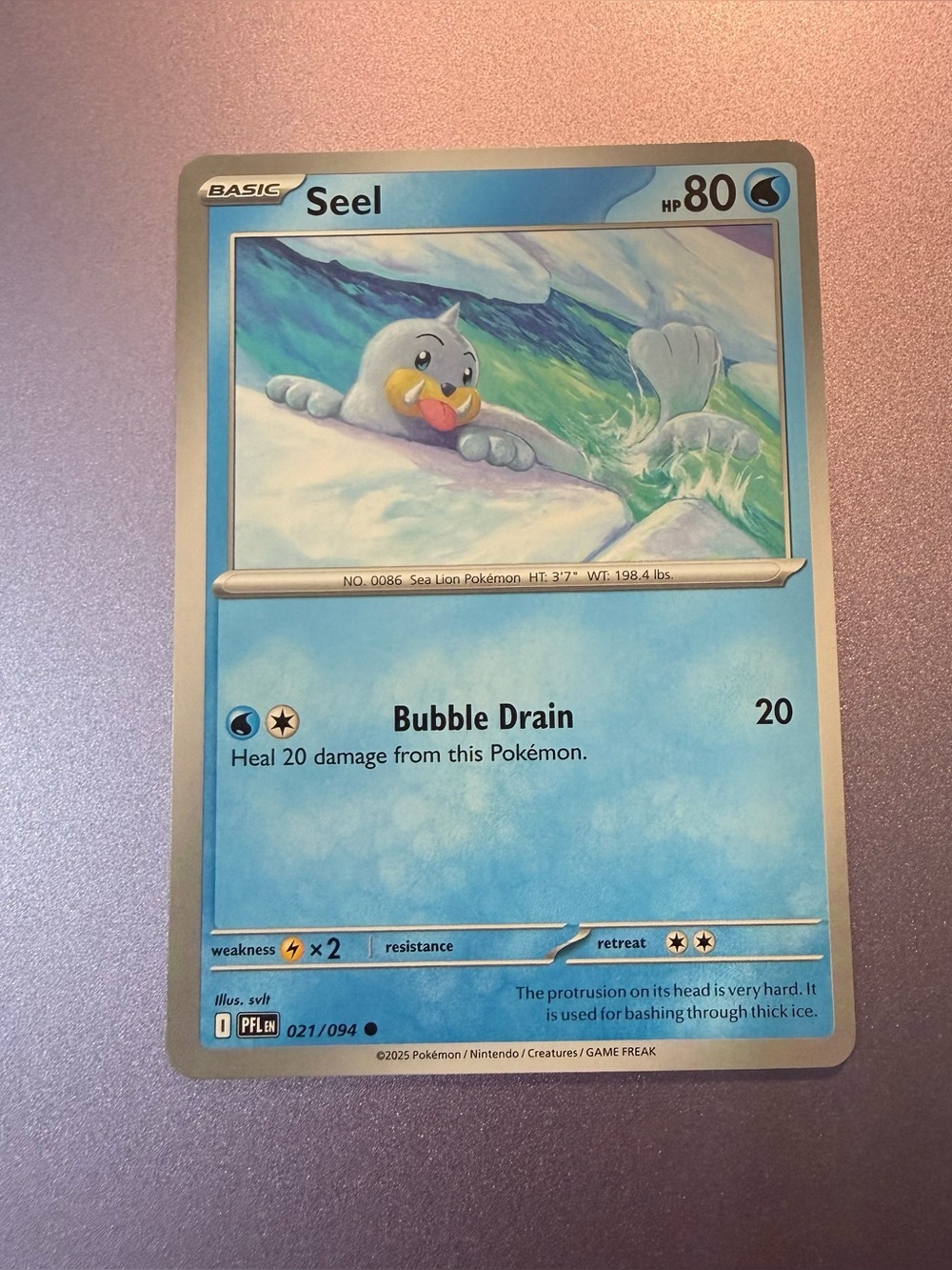 Pokemon TCG Seel 021/094